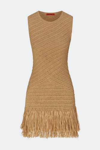 Mira Crochet Mini Dress