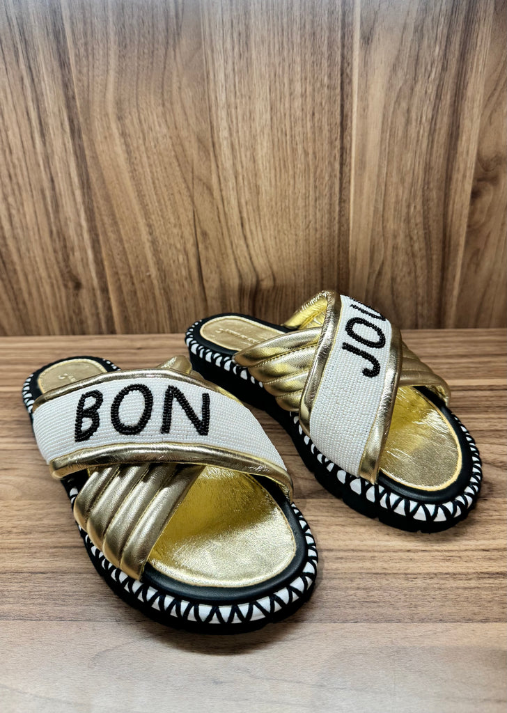 Bon Jour Slide Gold Black PRE-ORDER