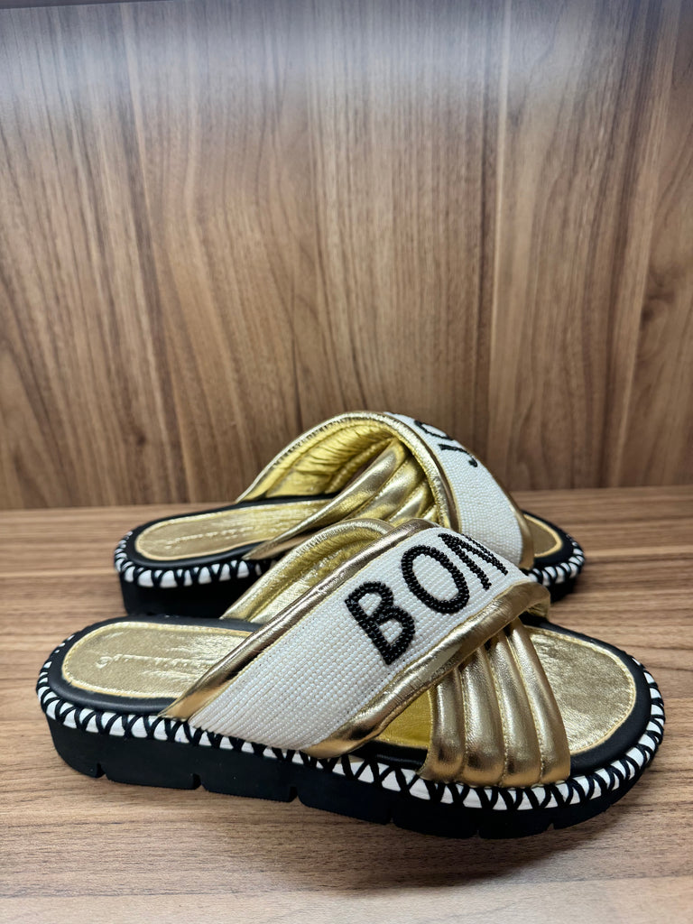 Bon Jour Slide Gold Black PRE-ORDER