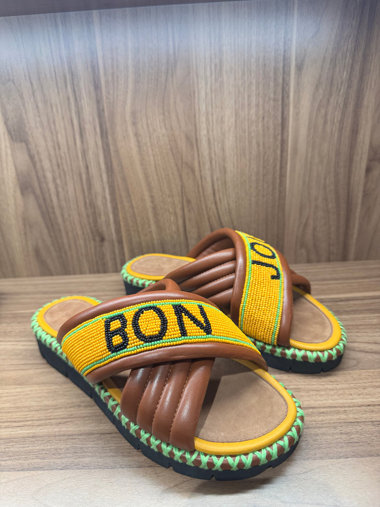 Bon Jour Slide Tan PRE-ORDER