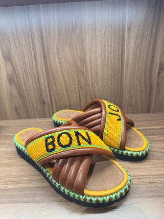 Bon Jour Slide Tan PRE-ORDER