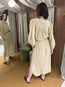 Dalida Dress Light Khaki