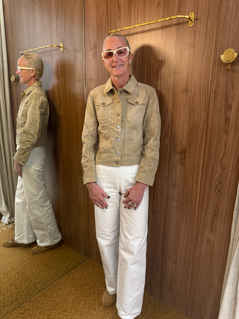Bounder Cotton Jacket Light Khaki