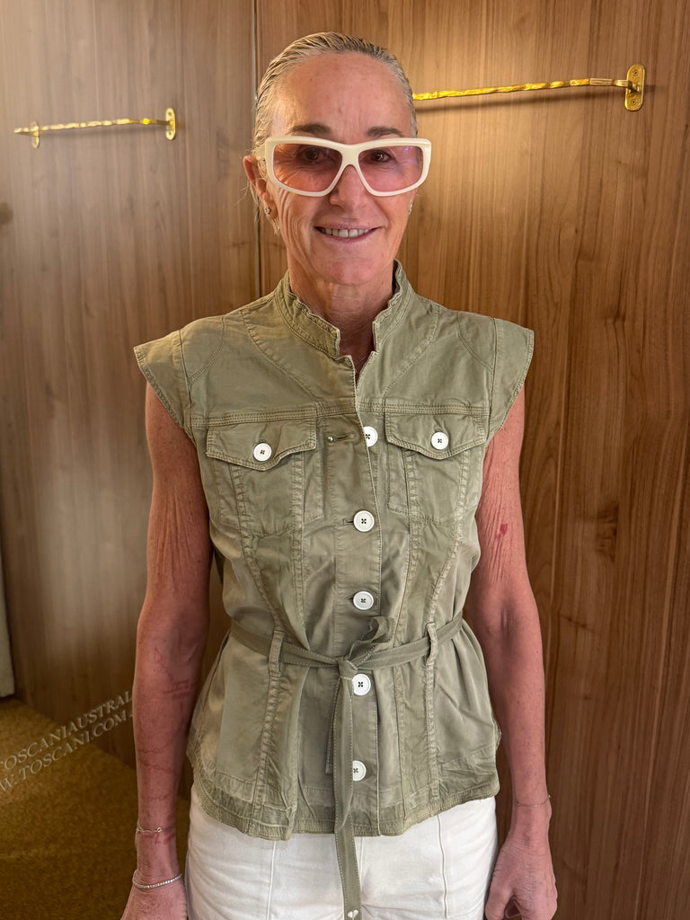 Raise Up Vest Khaki