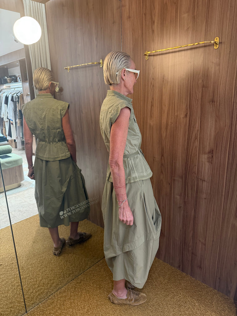 Raise Up Vest Khaki