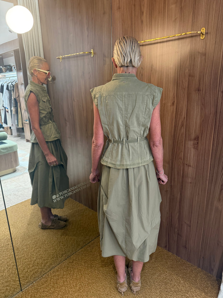 Raise Up Vest Khaki