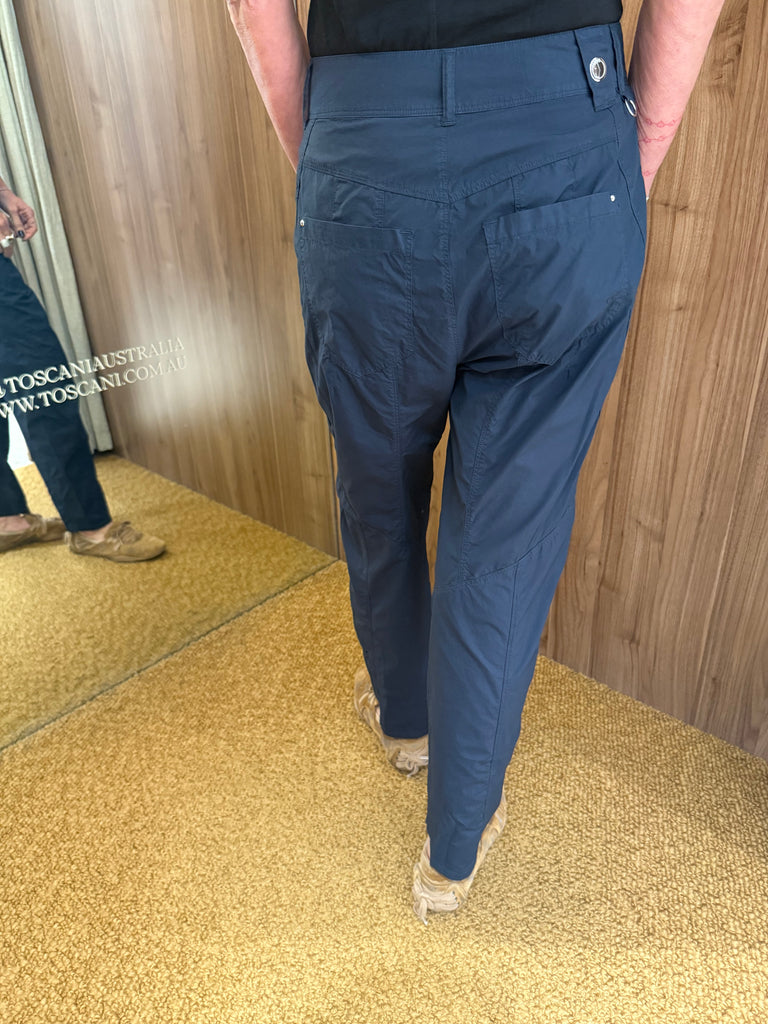 Pulsate Cotton Pant Navy