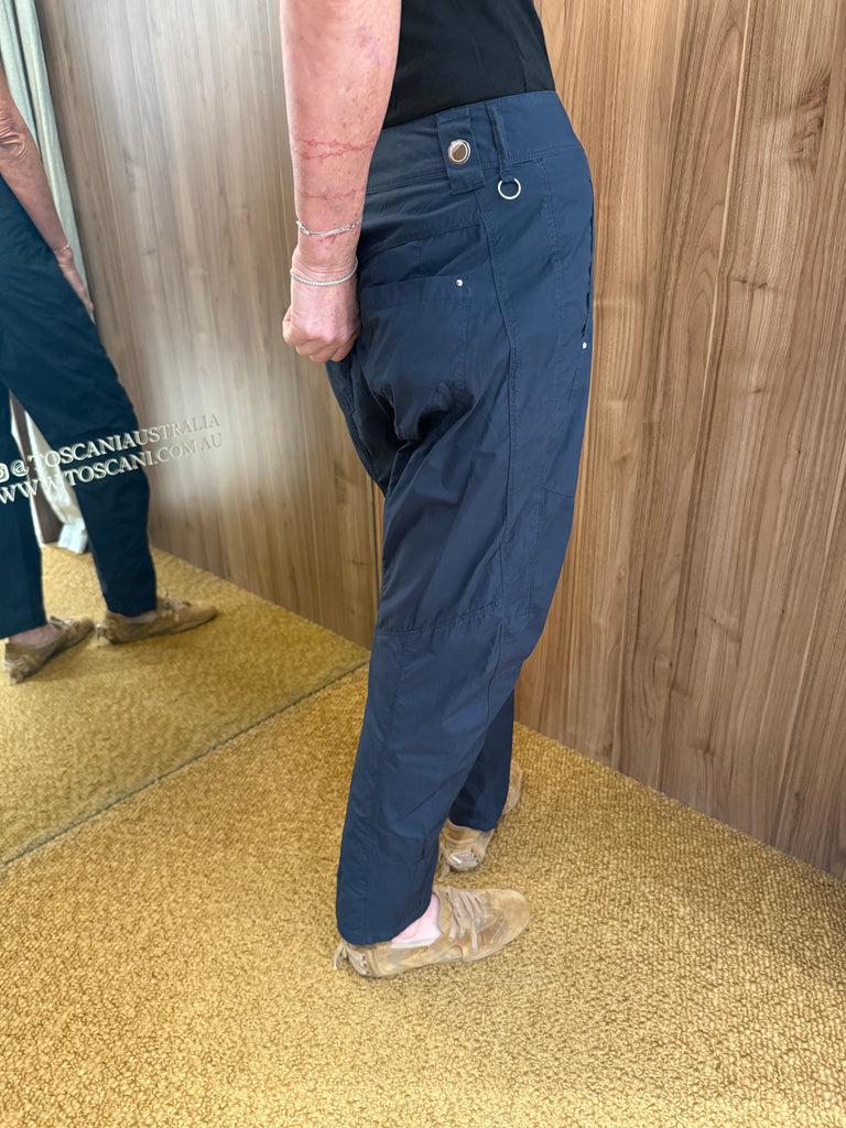Pulsate Cotton Pant Navy