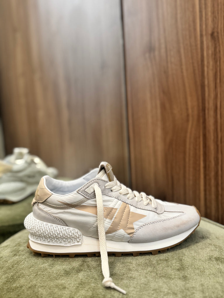 Running Marathon Sneaker Beige Light Grey