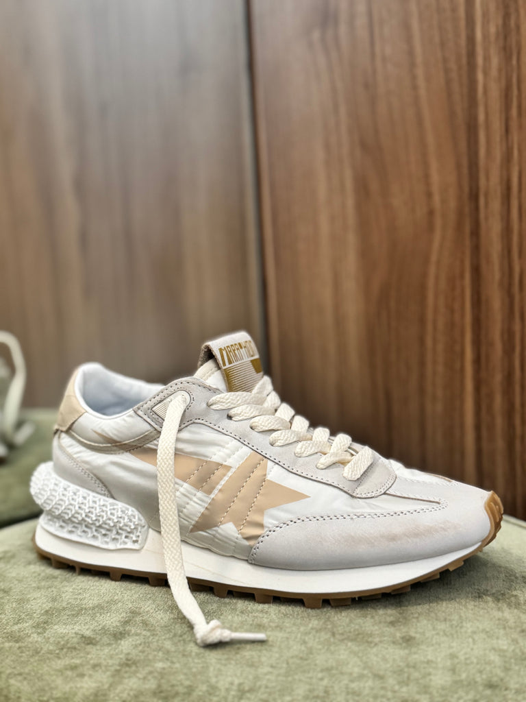 Running Marathon Sneaker Beige Light Grey