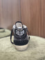 Mid Star Glitter Sneaker Black and Silver