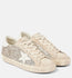 Superstar Sneaker Soft Silver Gold Ombre Glitter