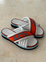 Bon Jour Slide White Orange