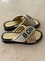 Bon Jour Slide Gold Black