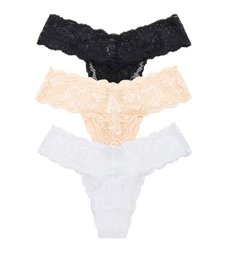 Never Say Never Cutie Thong 3 Pack
