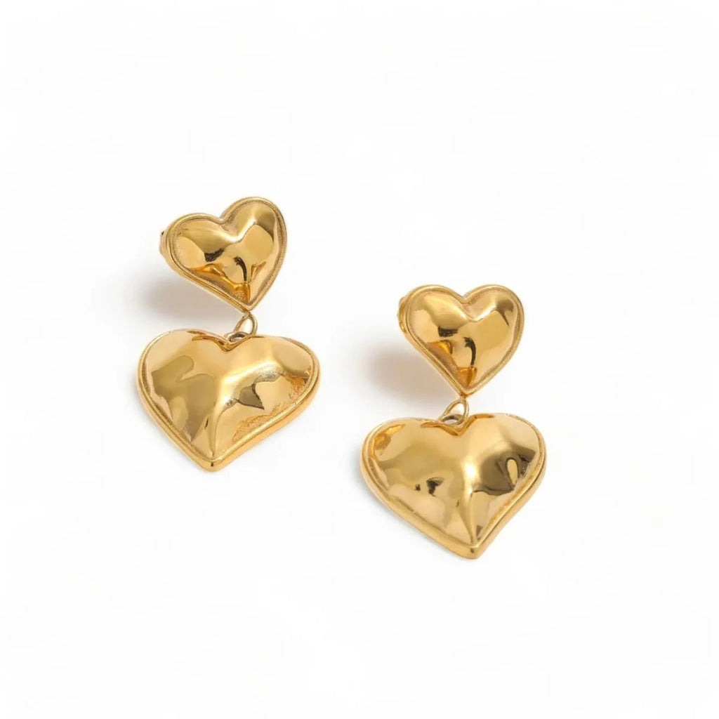 Amore Earrings Gold