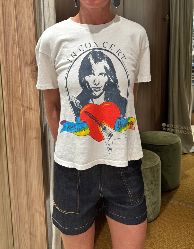 Tom Petty Crop Tee
