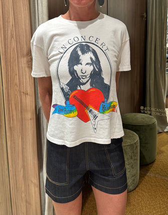 Tom Petty Crop Tee