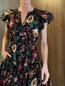 Marin Cotton Midi Dress Dahlia