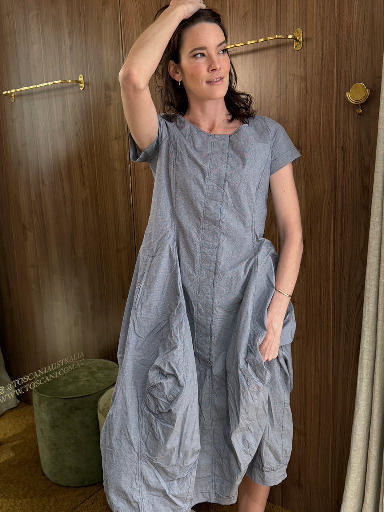 Black Short Sleeve Dress