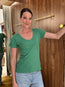 Lilith Tee Emerald Green