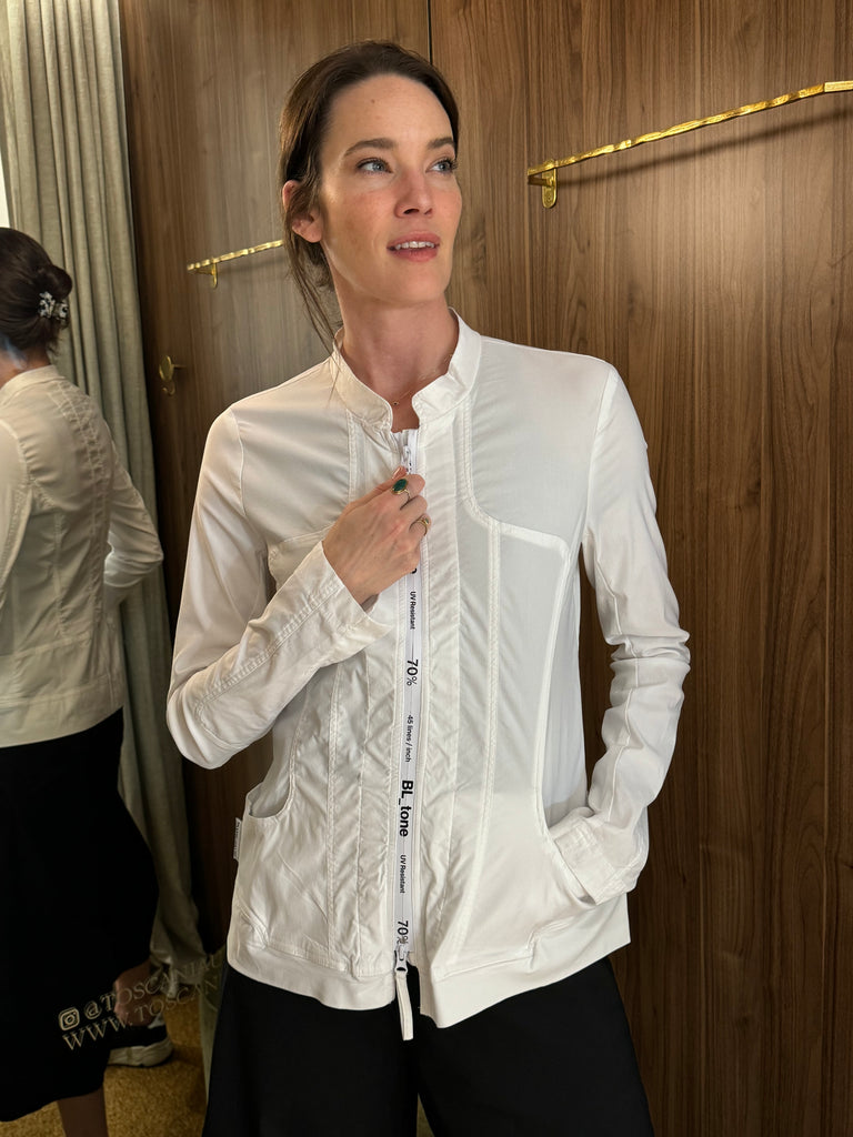 White Stretch Jacket