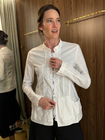 White Stretch Jacket