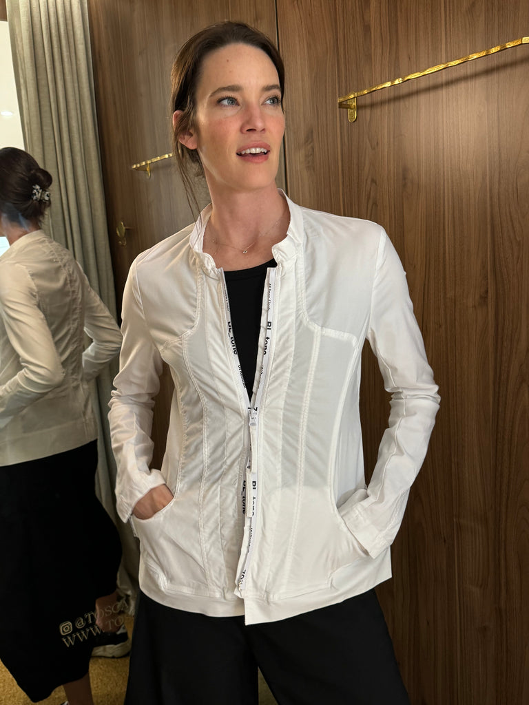 White Stretch Jacket