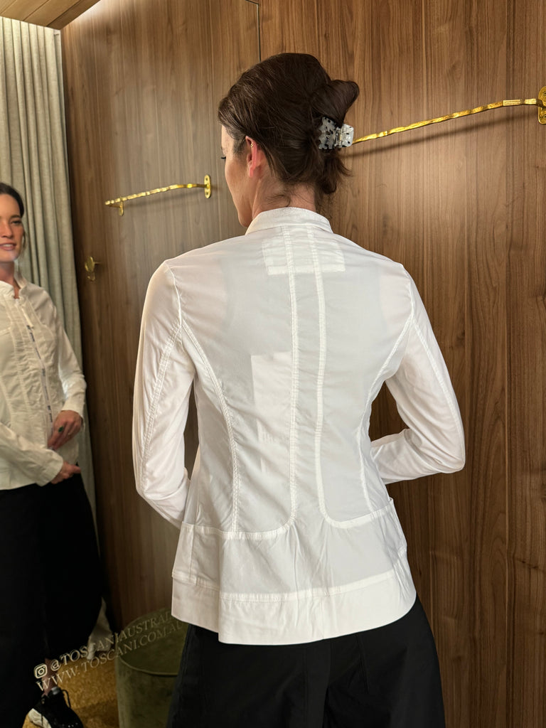 White Stretch Jacket