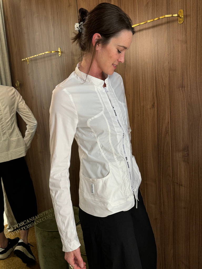 White Stretch Jacket
