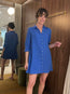 Bobby Dress Nautical Blue