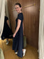 A-List Short Sleeve Dress Navy