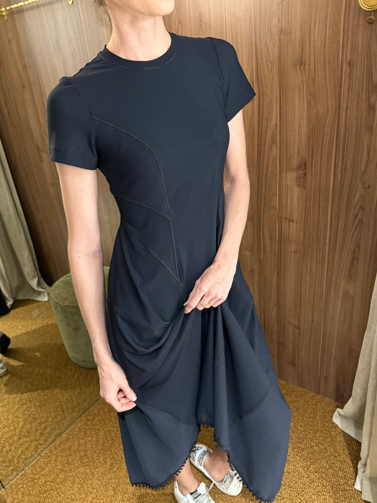 A-List Short Sleeve Dress Navy