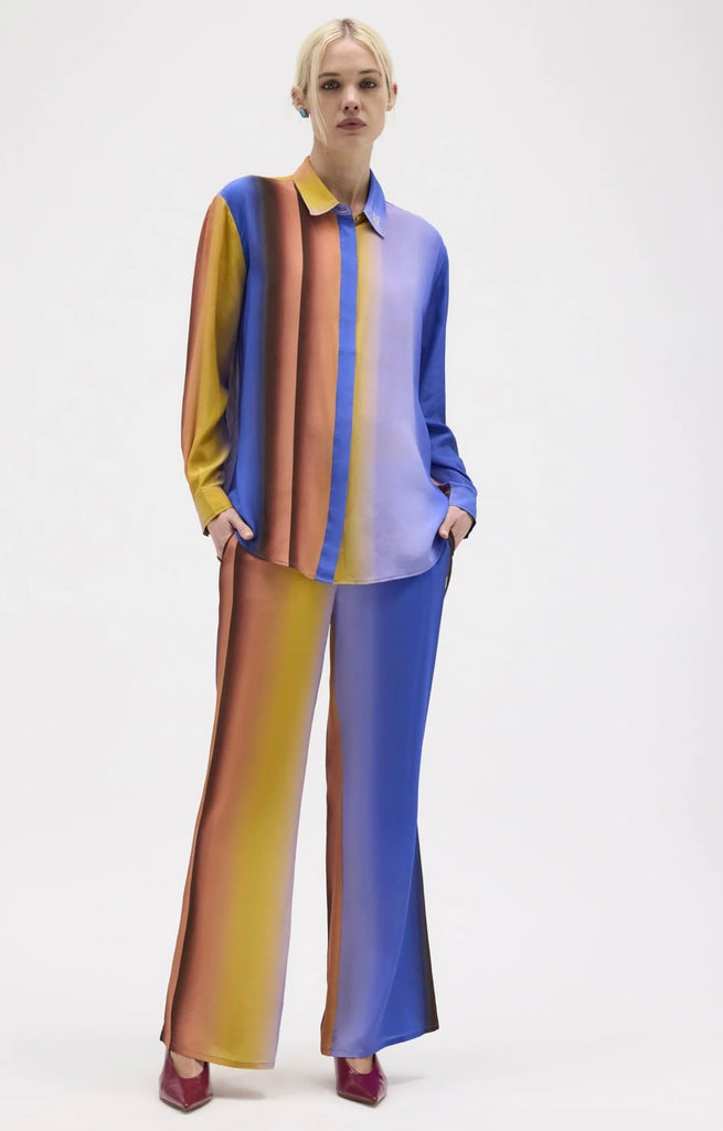 Nightfall Silk Chiffon Pant