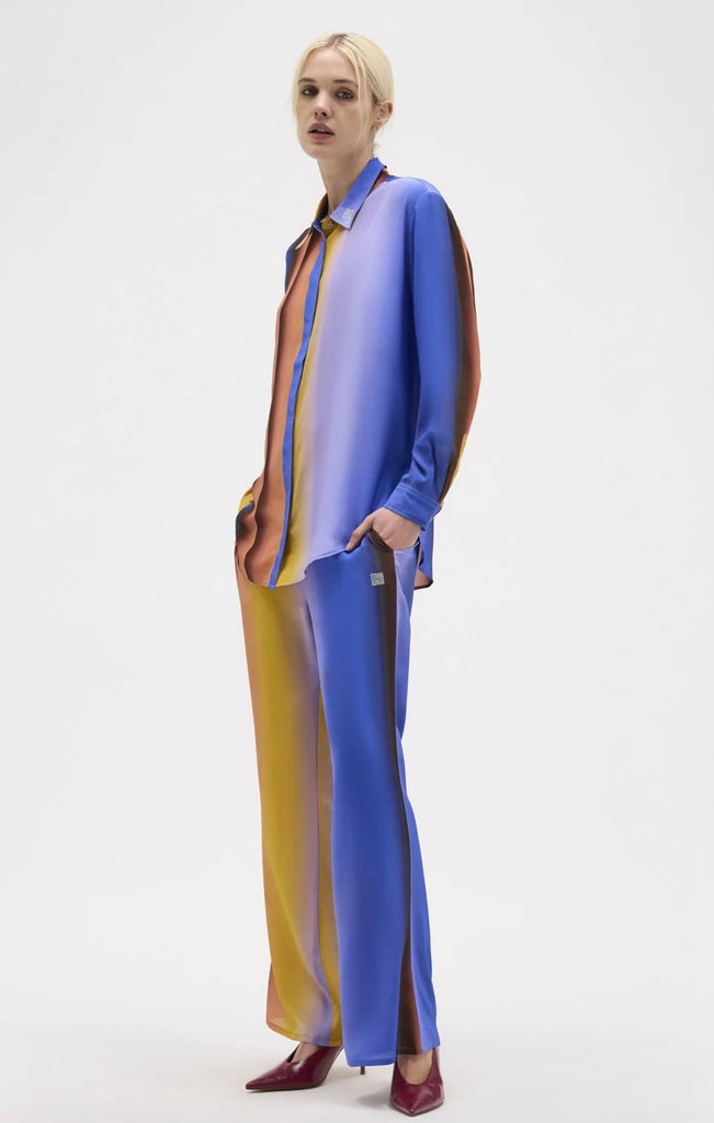 Nightfall Silk Chiffon Pant