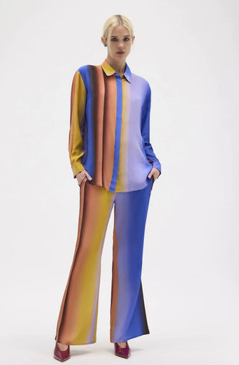 Nightfall Silk Chiffon Shirt