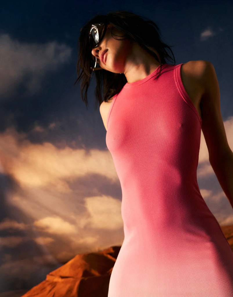 Mirage Ribbed Maxi Dress