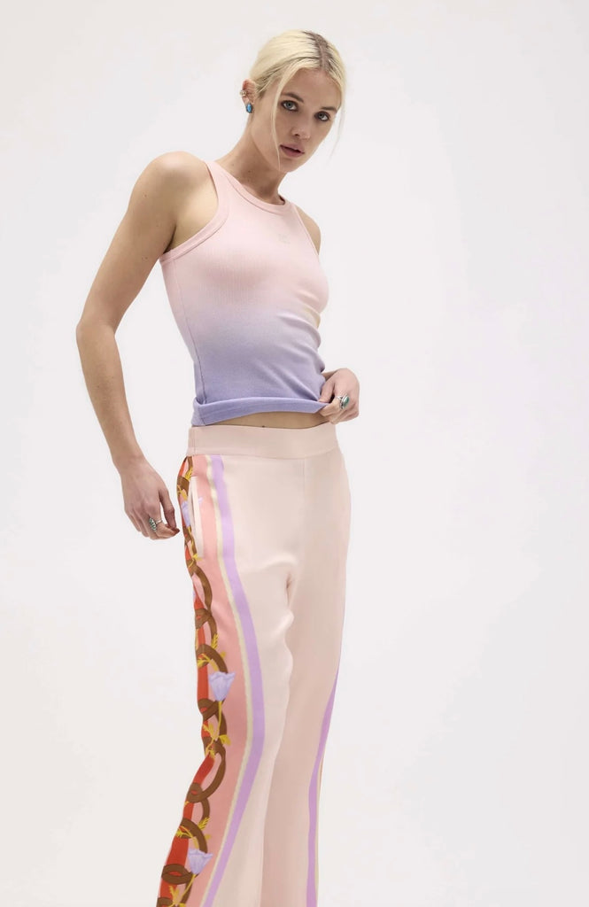 Mirage Ribbed Cami Pink