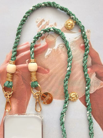 Green Bandana Cross-Body Strap