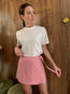 Positano Wrap Skirt Flamingo Pink