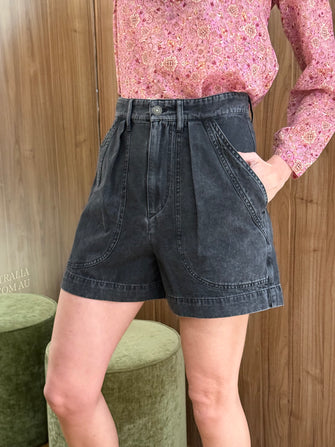 Noemia Shorts Vintage Black