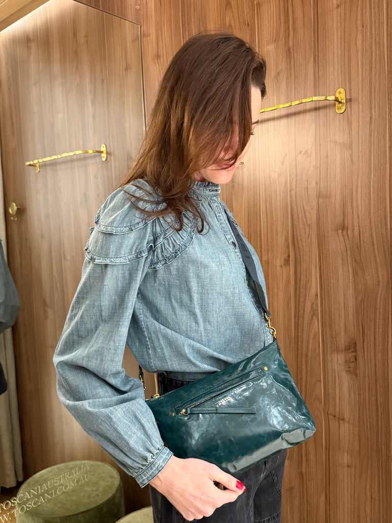 Nessah Shoulder Bag Dark Green