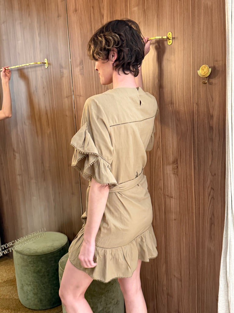 Melicia Dress Light Bronze