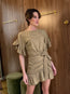 Melicia Dress Light Bronze