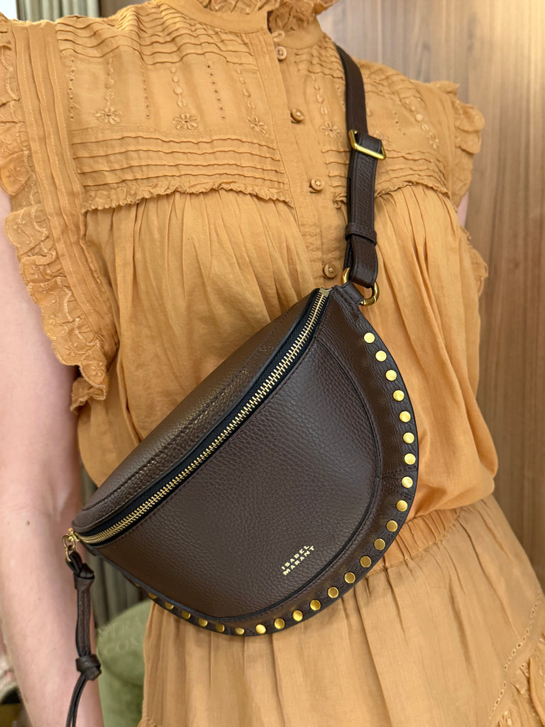 Skano Bag Grained Leather Coffee