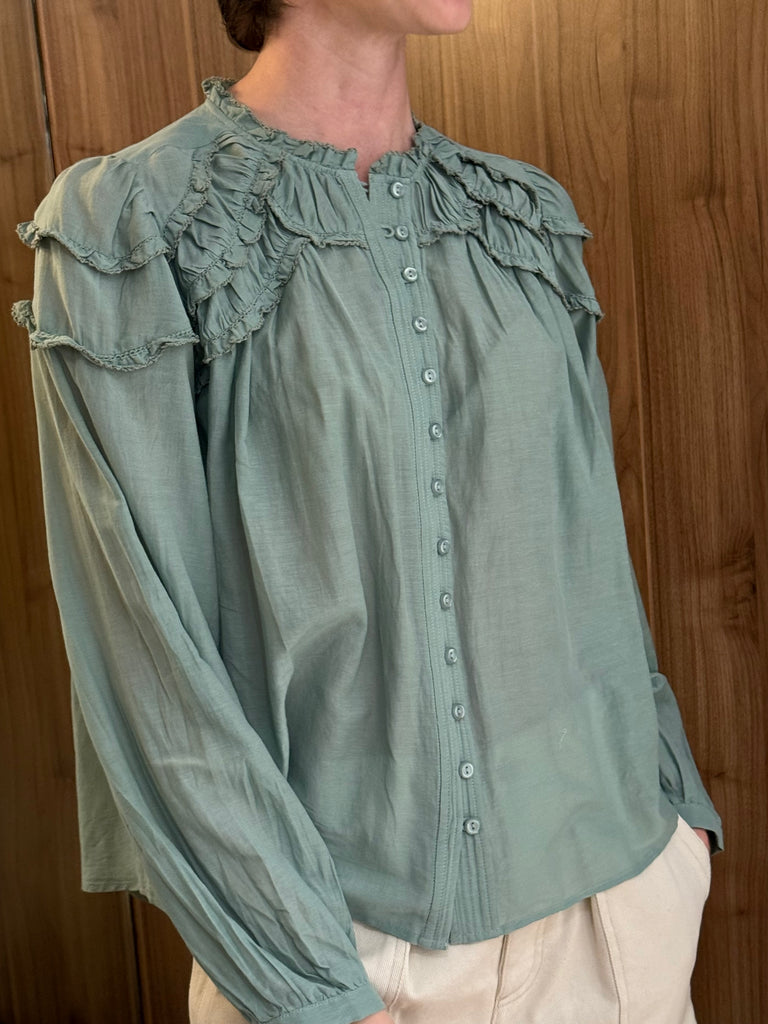 Christa Blouse Sage