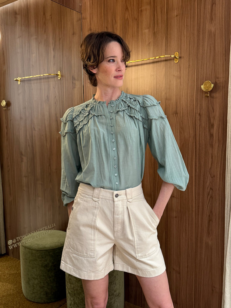Christa Blouse Sage