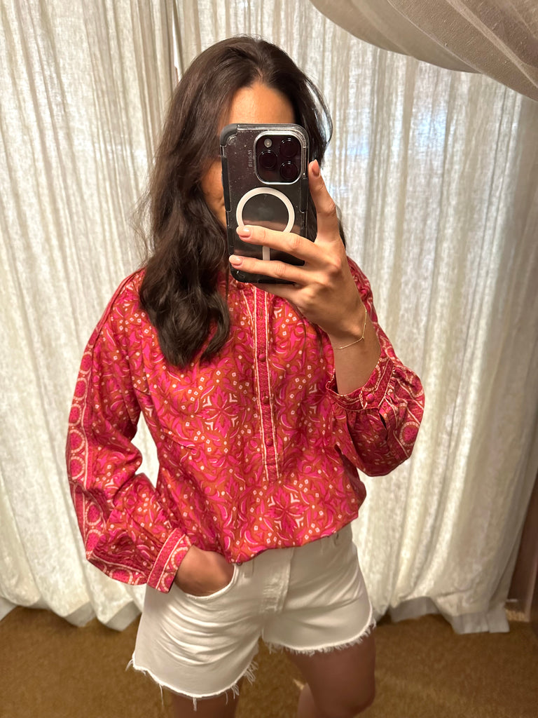 Arden Top Pink Terra