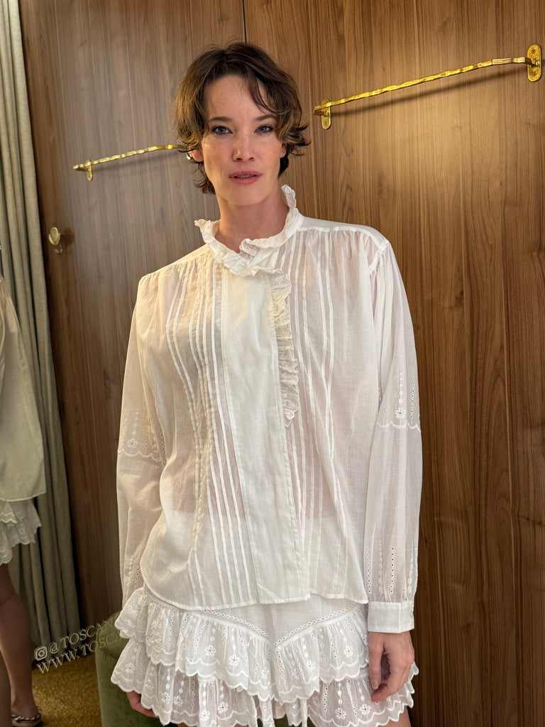 Leota Blouse White