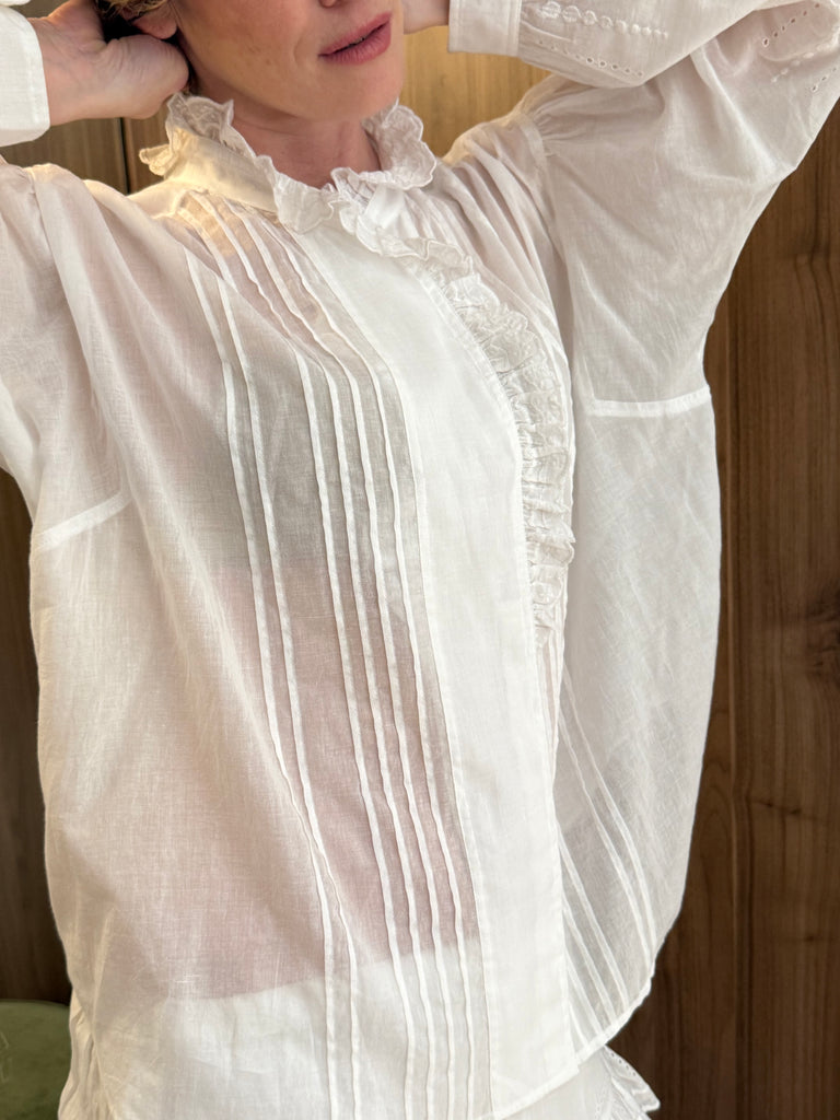 Leota Blouse White